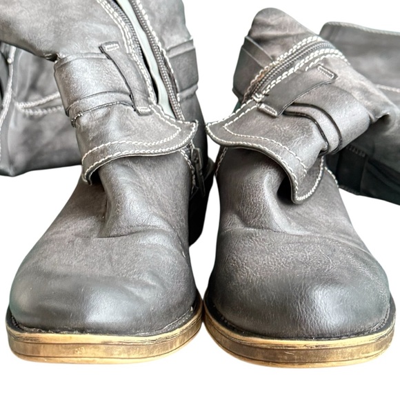 American Rag | Dukee Grey Faux Leather Boot | 7M - Picture 2 of 6